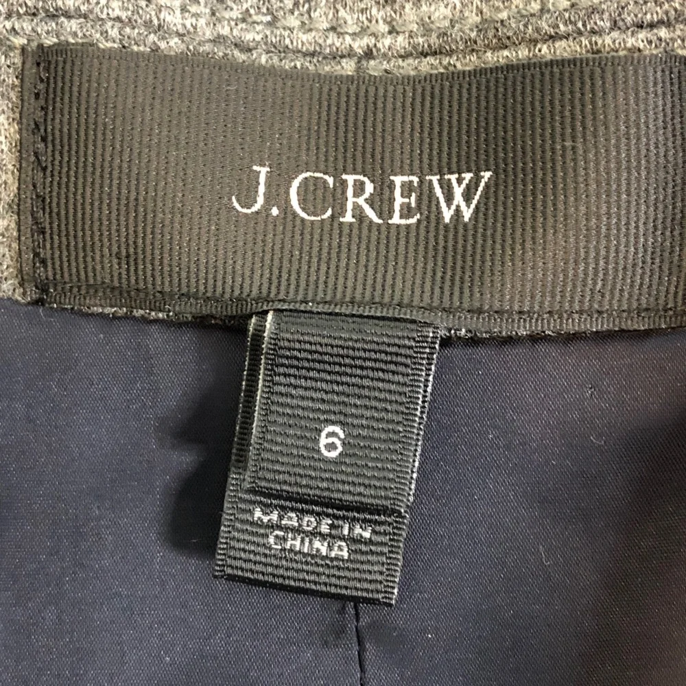 J. Crew Women’s Navy/Grey Blazer Size 6